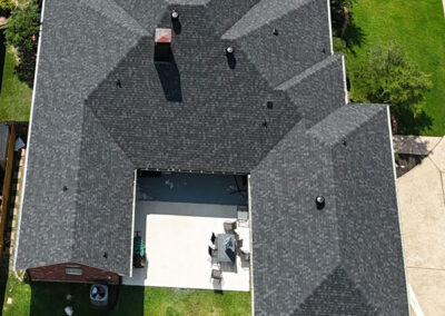 New shingle roof in Shreveport, Louisiana