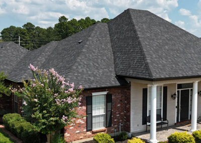 New shingle roof in Shreveport, Louisiana