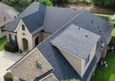 New Shingle Roof on residential home in Shreveport, La.
